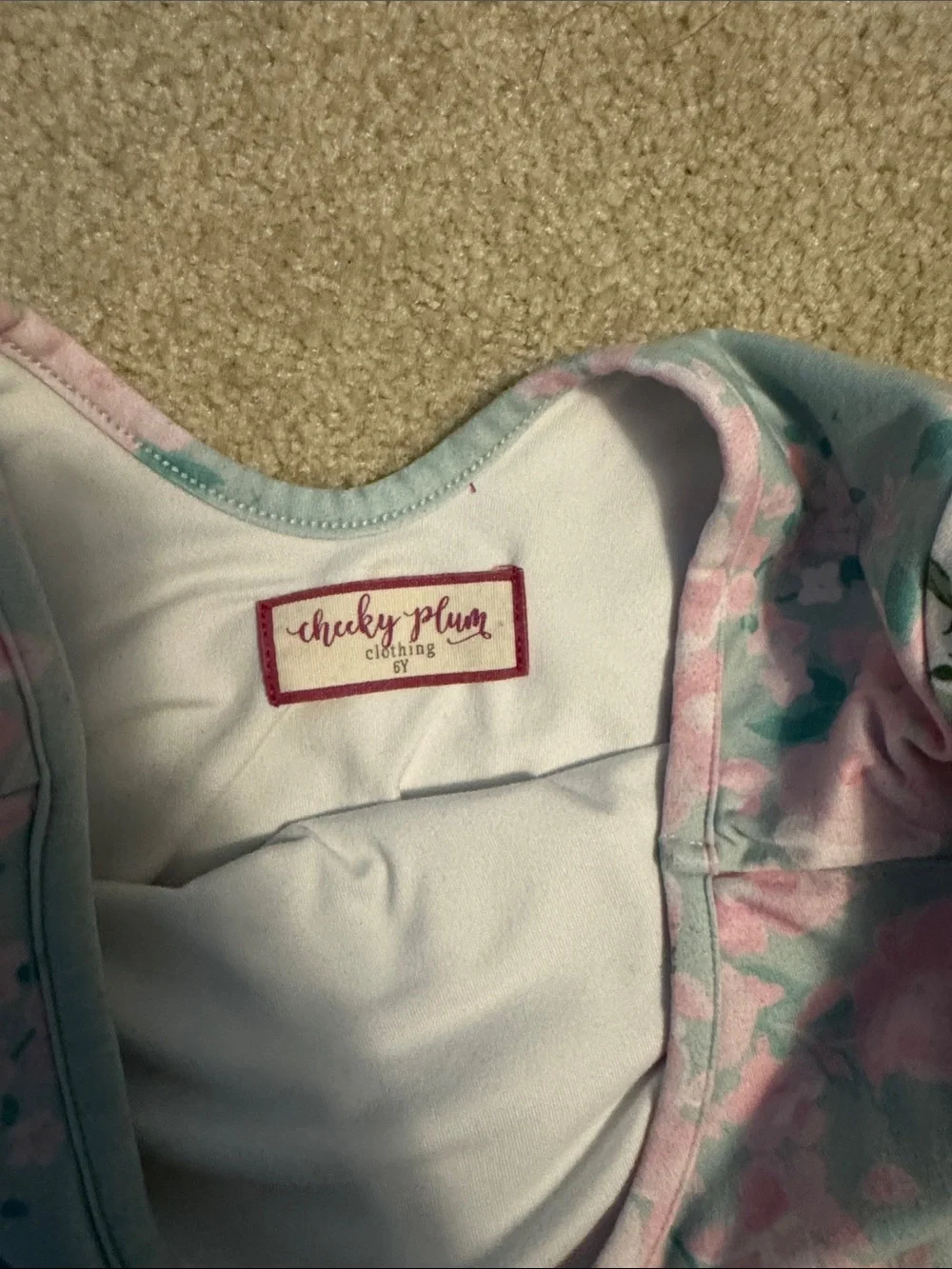 Cheeky Plum Farrah Leotard - Marketplace  (Long Sleeve) size 6Y